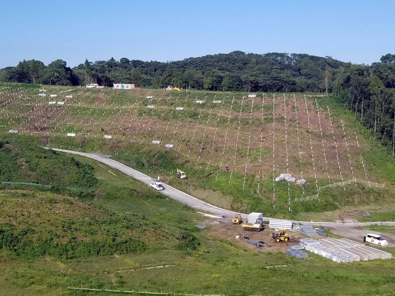 鹿屋大崎太陽光発電所建設工事