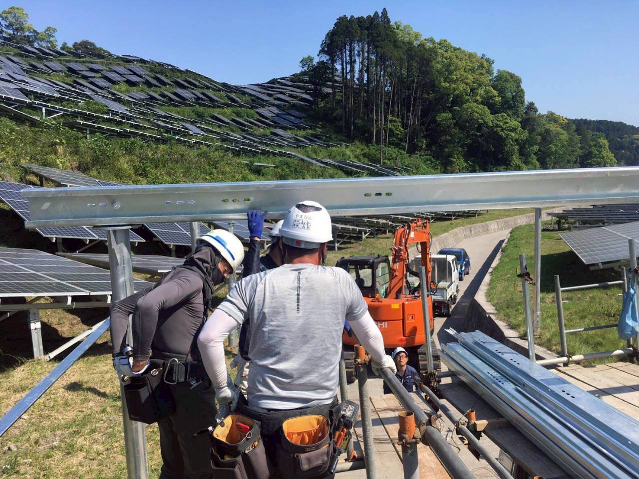 鹿屋大崎太陽光発電所建設工事