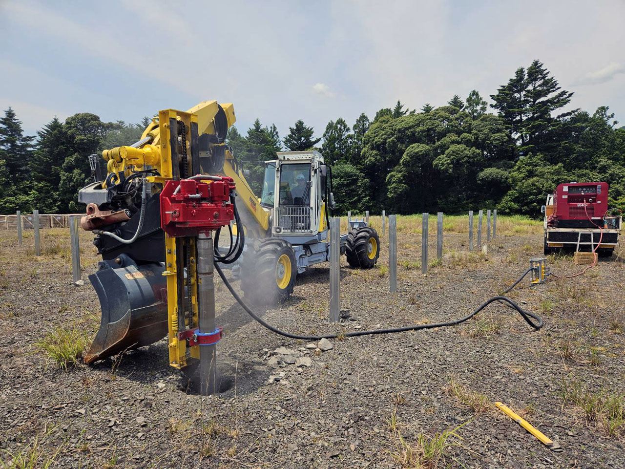 大塚製薬太陽光発電所建設工事